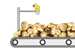 Mesure de niveau des betteraves à sucre sur le convoyeur