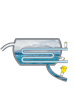 Drukmeting en niveaudetectie in de condensor