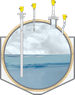 Pressure, level and point level detection in Liquid Natural Gas (LNG) applications