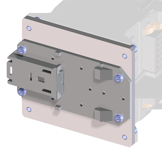 MET 391 - Adaptateur pour rail