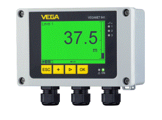 VEGAMET 841 - Robust controller and display instrument for level sensors